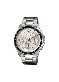 Casio Zegarek MTP-1374PD-7AVEF Srebrny ze sklepu MODIVO w kategorii Zegarki - zdjęcie 181178186