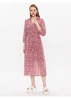 Moss Copenhagen Sukienka koszulowa Marlea 17276 Różowy Regular Fit ze sklepu MODIVO w kategorii Sukienki - zdjęcie 181178208