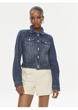 Morgan Kurtka jeansowa 232-VPIM Niebieski Slim Fit ze sklepu MODIVO w kategorii Kurtki damskie - zdjęcie 181178296