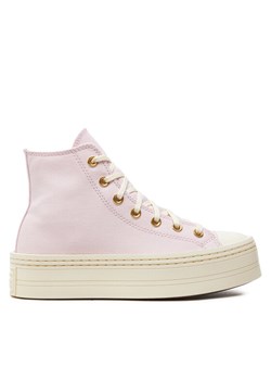 Converse Trampki Chuck Taylor All Star Modern Lift Platform Crafted Stitching A07578C Różowy ze sklepu MODIVO w kategorii Trampki damskie - zdjęcie 181178408