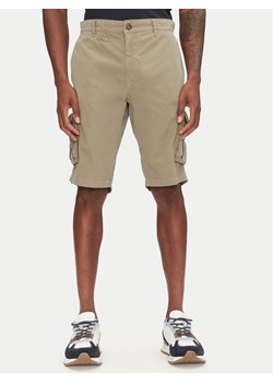 Aeronautica Militare Szorty materiałowe 251BE066CT1122 Khaki Regular Fit - id: 0000305410863 - marki Aeronautica Militare - 181178607 Aeronautica Militare Szorty materiałowe 251BE066CT1122 Khaki Regular Fit ze sklepu MODIVO w kategorii Spodenki męskie - zdjęcie 181178607