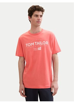 Tom Tailor T-Shirt 1041871 Czerwony Regular Fit ze sklepu MODIVO w kategorii T-shirty męskie - zdjęcie 181178667