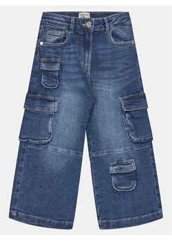 Original Marines Jeansy DEA3535F Granatowy Wide Leg ze sklepu MODIVO w kategorii Spodnie dziewczęce - zdjęcie 181178716
