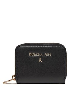 Patrizia Pepe Mały Portfel Damski 8Q0022/L061-K103 Czarny ze sklepu MODIVO w kategorii Portfele damskie - zdjęcie 181178719