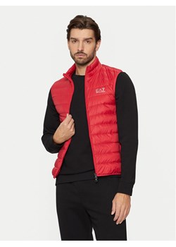 EA7 Emporio Armani Kamizelka 8NPQ06 PNGPZ 1461 Czerwony Regular Fit ze sklepu MODIVO w kategorii Kamizelki męskie - zdjęcie 181178756