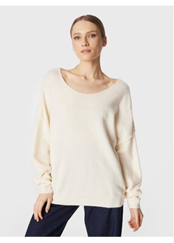 American Vintage Sweter Damsville DAM225H22 Écru Relaxed Fit ze sklepu MODIVO w kategorii Swetry damskie - zdjęcie 181178809