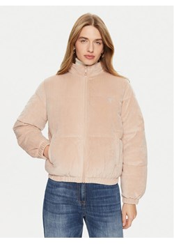 Guess Kurtka zimowa V4BL03 KBXI2 Beżowy Regular Fit ze sklepu MODIVO w kategorii Kurtki damskie - zdjęcie 181178825