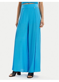 Patrizia Pepe Spodnie palazzo 2P1595/A057-CA04 Niebieski Relaxed Fit ze sklepu MODIVO w kategorii Spodnie damskie - zdjęcie 181178906