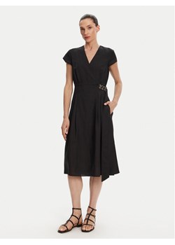 TWINSET Sukienka letnia 251TT2072 Czarny Loose Fit ze sklepu MODIVO w kategorii Sukienki - zdjęcie 181178937