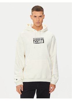 Converse Bluza M Cons Hoodie 10026148-A10 Écru Regular Fit ze sklepu MODIVO w kategorii Bluzy męskie - zdjęcie 181178995