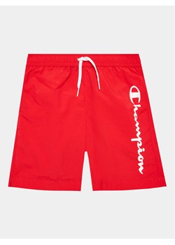 Champion Szorty sportowe 306107 Czerwony Regular Fit ze sklepu MODIVO w kategorii Spodenki chłopięce - zdjęcie 181179018