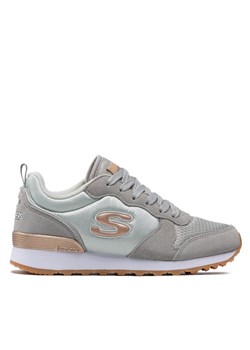 Skechers Sneakersy Goldn Gurl 111/LTGY Szary ze sklepu MODIVO w kategorii Buty sportowe damskie - zdjęcie 181179036