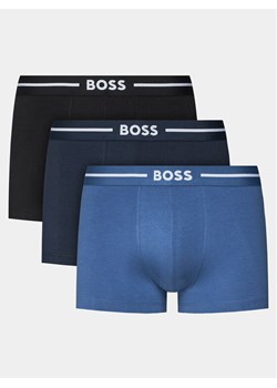 Boss Komplet 3 par bokserek Trunk 3P Bold 50508878 Kolorowy ze sklepu MODIVO w kategorii Majtki męskie - zdjęcie 181179045