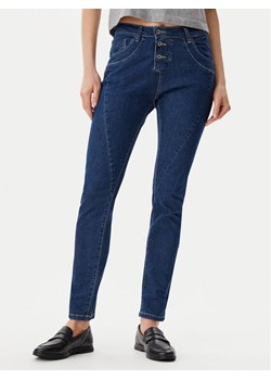 Please Jeansy P78ABQ2C91 Granatowy Regular Fit ze sklepu MODIVO w kategorii Jeansy damskie - zdjęcie 181179167