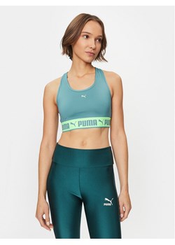 Puma Biustonosz sportowy Strong 521598 Niebieski ze sklepu MODIVO w kategorii Biustonosze - zdjęcie 181179168