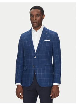 BOSS Marynarka H-Hutson-233 50540502 Niebieski Slim Fit ze sklepu MODIVO w kategorii Marynarki męskie - zdjęcie 181179268