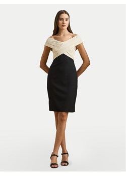 LAUREN RALPH LAUREN Sukienka koktajlowa 253963476001 Czarny Slim Fit ze sklepu MODIVO w kategorii Sukienki - zdjęcie 181179287