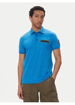 Aeronautica Militare Polo 251PO1865J680 Niebieski Regular Fit ze sklepu MODIVO w kategorii T-shirty męskie - zdjęcie 181179406
