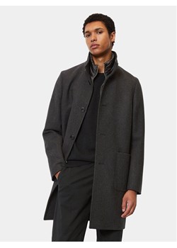 Marc O'Polo Płaszcz wełniany 329010171042 Szary Regular Fit ze sklepu MODIVO w kategorii Płaszcze męskie - zdjęcie 181179417