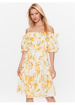 YAS Sukienka 26030872 Żółty Loose Fit ze sklepu MODIVO w kategorii Sukienki - zdjęcie 181179446