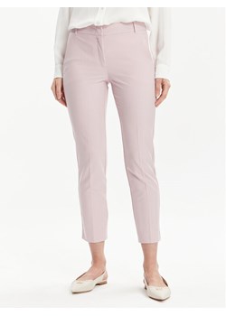 Marella Chinosy Turku 2413131041 Różowy Slim Fit ze sklepu MODIVO w kategorii Spodnie damskie - zdjęcie 181179629