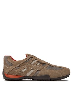 Geox Półbuty U Snake L U4207L 02214 C0845 Beżowy ze sklepu MODIVO w kategorii Półbuty męskie - zdjęcie 181179689