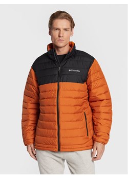 Columbia Kurtka zimowa Powder Lite 1698001 Pomarańczowy Regular Fit ze sklepu MODIVO w kategorii Kurtki męskie - zdjęcie 181179765