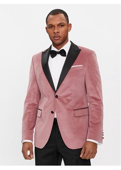 JOOP! Marynarka 17 JB-35Horace 30040435 Różowy Slim Fit ze sklepu MODIVO w kategorii Marynarki męskie - zdjęcie 181179779