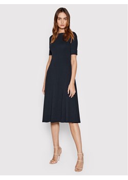 Lauren Ralph Lauren Sukienka codzienna 250863913002 Granatowy Regular Fit ze sklepu MODIVO w kategorii Sukienki - zdjęcie 181179825