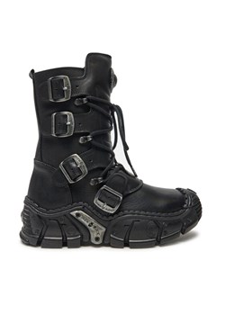 NEW ROCK Glany M-IMPACT013-S1 Czarny ze sklepu MODIVO w kategorii Workery damskie - zdjęcie 181179875
