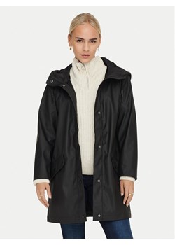 ONLY Kurtka przeciwdeszczowa Elisa 15261734 Czarny Regular Fit ze sklepu MODIVO w kategorii Kurtki damskie - zdjęcie 181179977