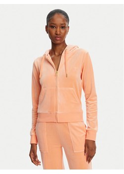 Juicy Couture Bluza Robertson JCAP176 Pomarańczowy Slim Fit ze sklepu MODIVO w kategorii Bluzy damskie - zdjęcie 181180117