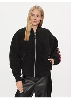 Alpha Industries Kurtka bomber MA-1 VF Teddy 108003 Czarny Regular Fit ze sklepu MODIVO w kategorii Kurtki damskie - zdjęcie 181180119