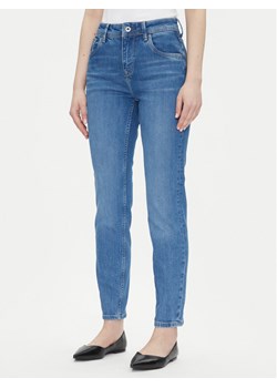 Pepe Jeans Jeansy Violet PL204176 Niebieski Mom Fit ze sklepu MODIVO w kategorii Jeansy damskie - zdjęcie 181180145