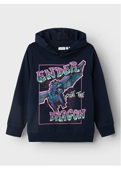 NAME IT Bluza 13219920 Granatowy Regular Fit ze sklepu MODIVO w kategorii Bluzy chłopięce - zdjęcie 181180158