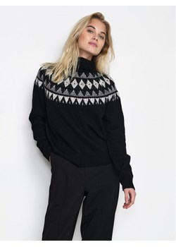 Kaffe Golf Melissa 10506886 Czarny Regular Fit ze sklepu MODIVO w kategorii Swetry damskie - zdjęcie 181180255