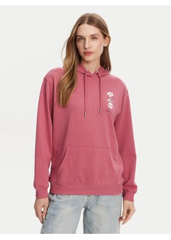 Roxy Bluza ERJFT04952 Różowy Regular Fit ze sklepu MODIVO w kategorii Bluzy damskie - zdjęcie 181180328