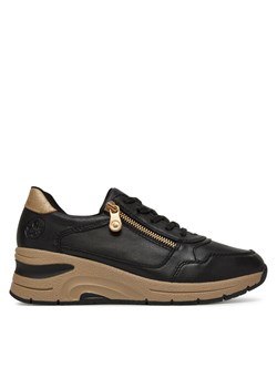 Rieker Sneakersy N9301-00 Czarny ze sklepu MODIVO w kategorii Buty sportowe damskie - zdjęcie 181180406