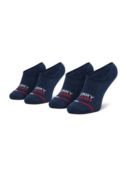 Tommy Jeans Zestaw 2 par stopek unisex 701218958 Granatowy ze sklepu MODIVO w kategorii Skarpetki męskie - zdjęcie 181180418