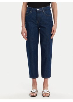 Tommy Hilfiger Jeansy WW0WW45417 Granatowy Tapered Fit ze sklepu MODIVO w kategorii Jeansy damskie - zdjęcie 181180626