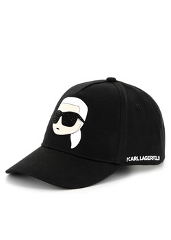 KARL LAGERFELD Czapka z daszkiem Z30387 Czarny ze sklepu MODIVO w kategorii Czapki dziecięce - zdjęcie 181180725