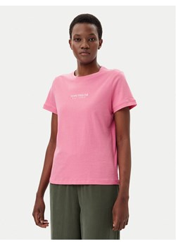 Tom Tailor T-Shirt 1045543 Różowy Regular Fit ze sklepu MODIVO w kategorii Bluzki damskie - zdjęcie 181180766
