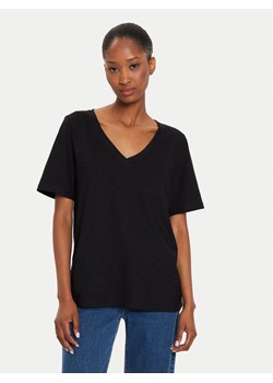 United Colors Of Benetton T-Shirt 3BVXD400H Czarny Relaxed Fit ze sklepu MODIVO w kategorii Bluzki damskie - zdjęcie 181180786