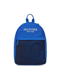Tommy Hilfiger Plecak Monotype AU0AU01837 Niebieski ze sklepu MODIVO w kategorii Plecaki dla dzieci - zdjęcie 181180817