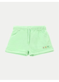 Coccodrillo Szorty sportowe WC4120401OWK Zielony Regular Fit ze sklepu MODIVO w kategorii Spodenki dziewczęce - zdjęcie 181180856
