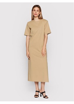 Herskind Sukienka codzienna Jannet 4406530 Beżowy Regular Fit ze sklepu MODIVO w kategorii Sukienki - zdjęcie 181180967