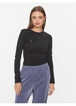 Samsøe Samsøe Bluzka Luanne F23300128 Czarny Regular Fit ze sklepu MODIVO w kategorii Bluzki damskie - zdjęcie 181181088