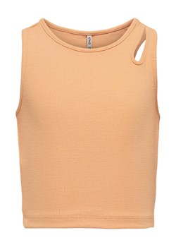 Kids ONLY Top Nessa 15263437 Pomarańczowy Tight Fit ze sklepu MODIVO w kategorii Bluzki dziewczęce - zdjęcie 181181089