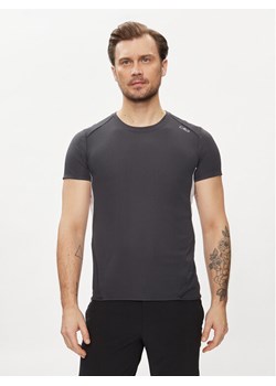 CMP Koszulka techniczna 33N6687 Szary Regular Fit ze sklepu MODIVO w kategorii T-shirty męskie - zdjęcie 181181115