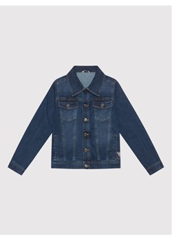 Guess Kurtka jeansowa L0BL25 D4H60 Granatowy Regular Fit ze sklepu MODIVO w kategorii Kurtki dziewczęce - zdjęcie 181181187
